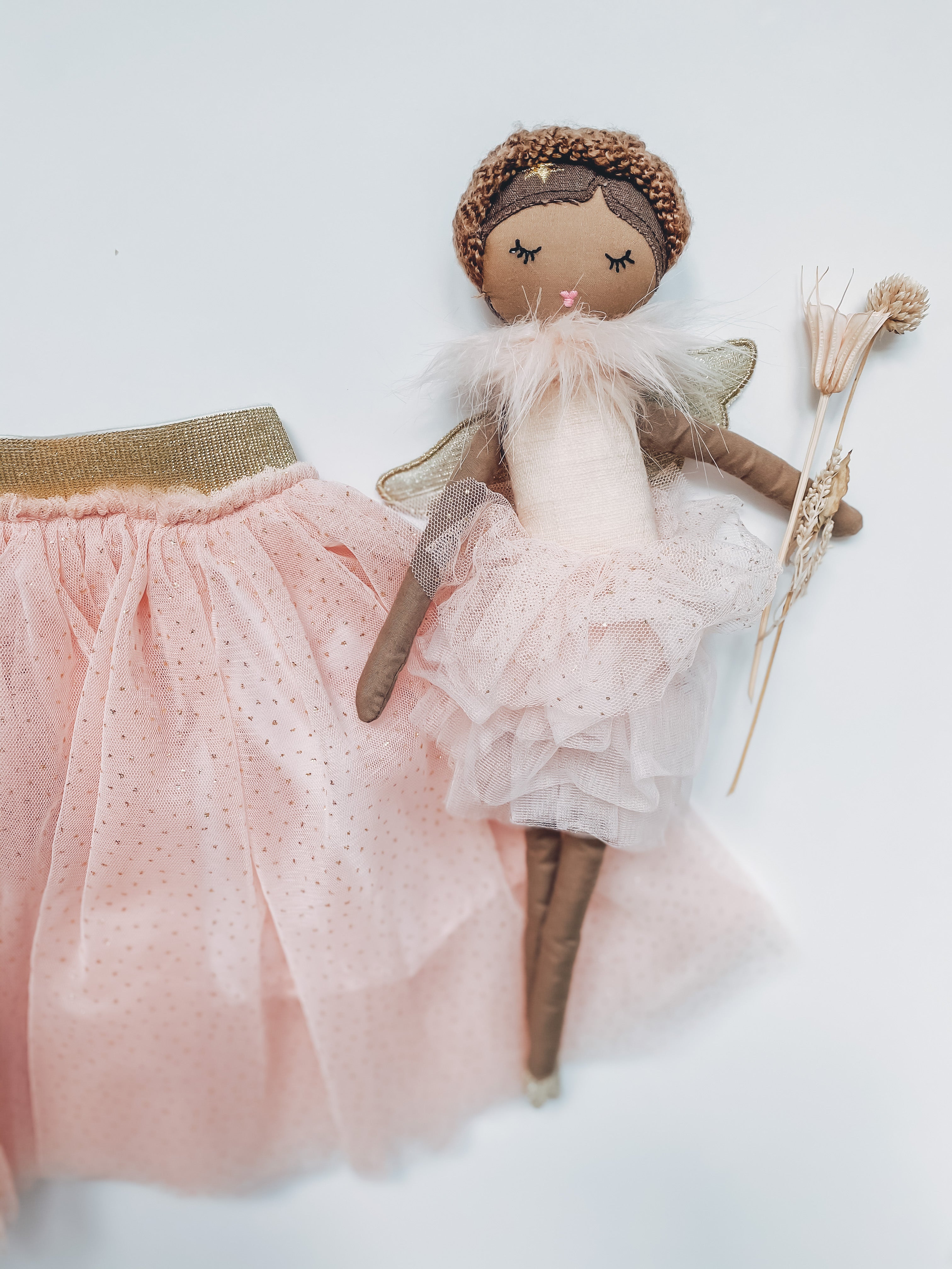 Ada Small Angel Doll - Adorable Collectible Figurine for Home Decor, Gift Giving & Nursery Room Display