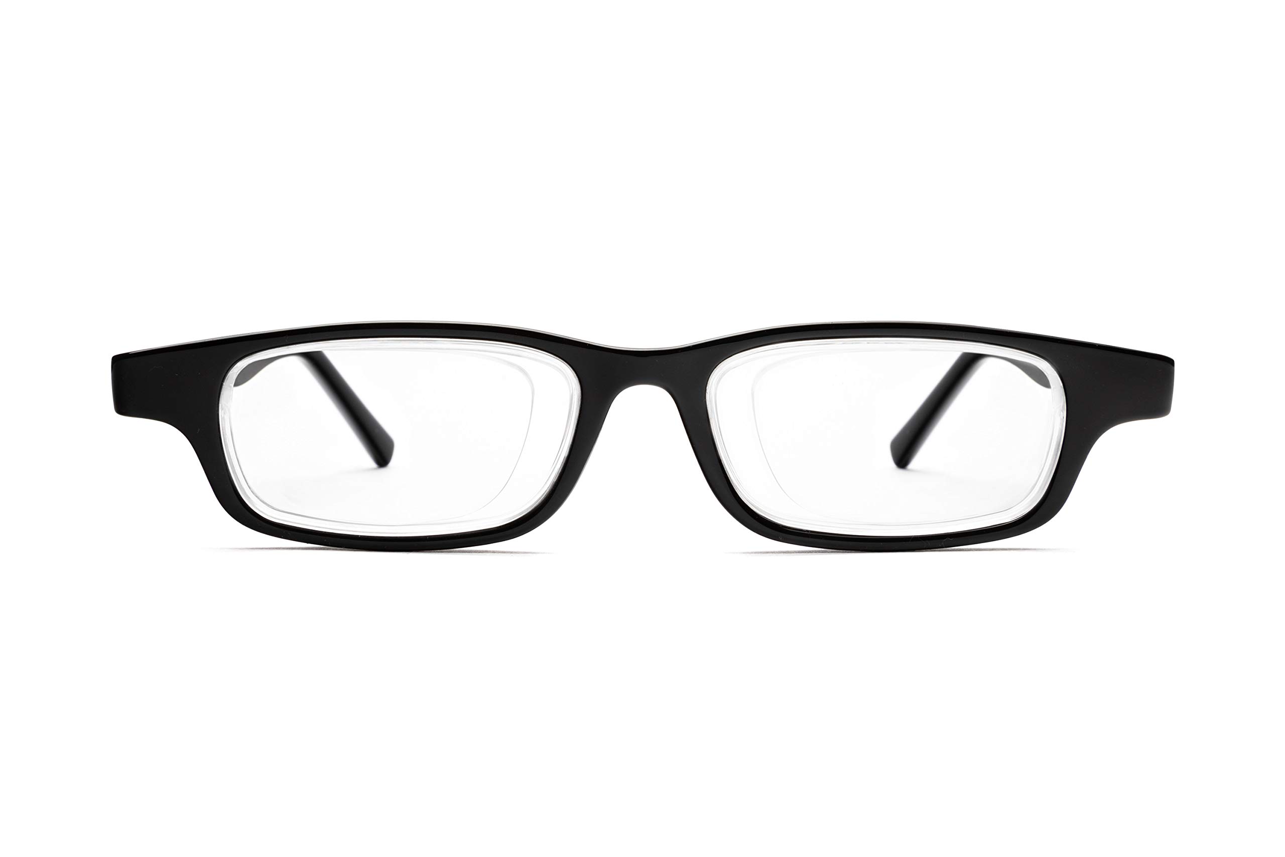 Self-Adjusting Reading Glasses - Oxford Style Gray Tortoise Frame for Men & Women - Perfect for Reading, Computer Work & Outdoor Activities