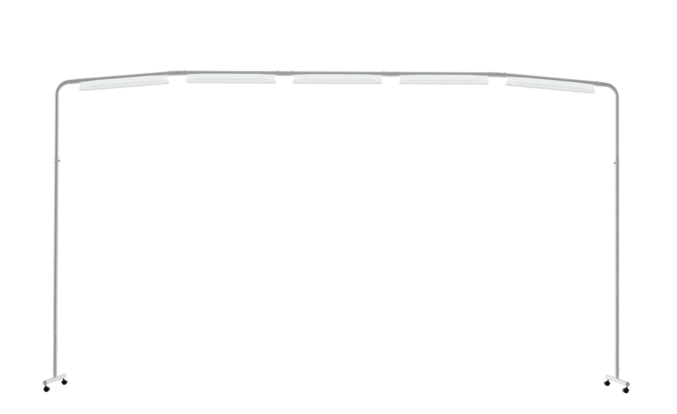 Luminess Craft or Work Bench Light Bar - 4x 2' LED Light Fixtures, 1437 Lumens Each, 18W, 6673K Daylight White, Adjustable Brightness - Perfect for Workshop, Garage, Crafting, and DIY Projects