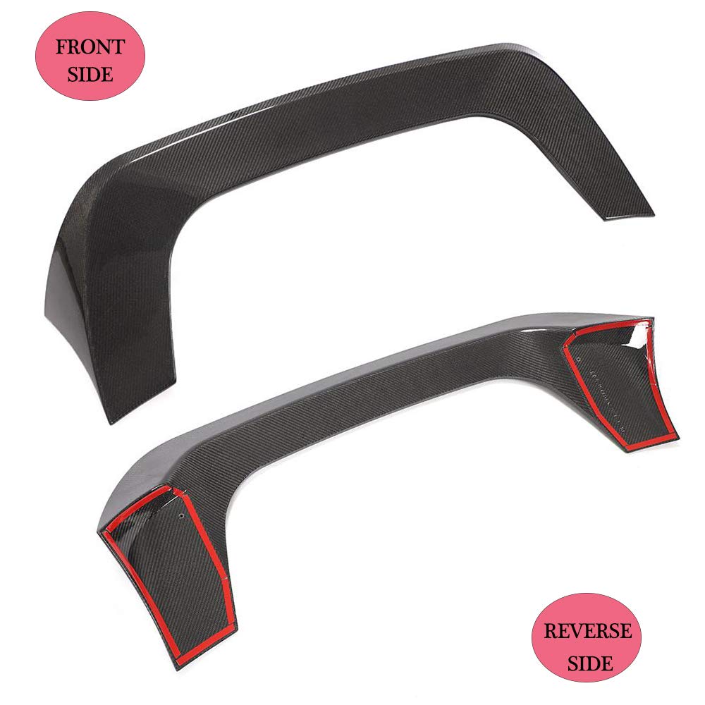 Carbon Fiber Rear Spoiler for BMW i3 Hatchback 2014-2020 - High Gloss CF Roof Window Top Wing Lip - Enhances Aerodynamics & Sporty Style - Perfect for Car Enthusiasts & Performance Upgrades