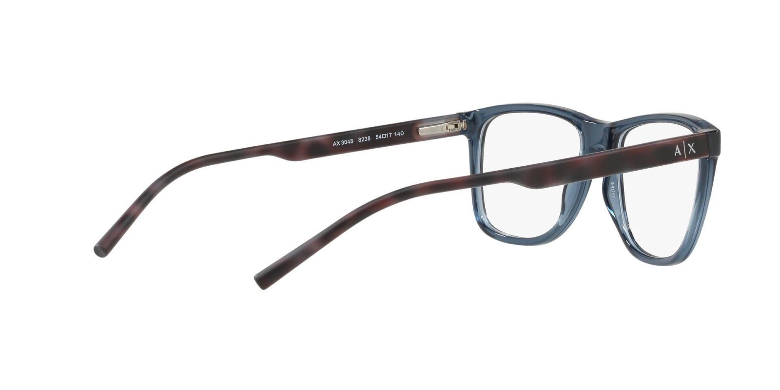Armani Exchange 3048 Eyeglasses for Men & Women - Lightweight Metal Frame with UV Protection - Perfect for Reading, Driving & Fashion Accessories
