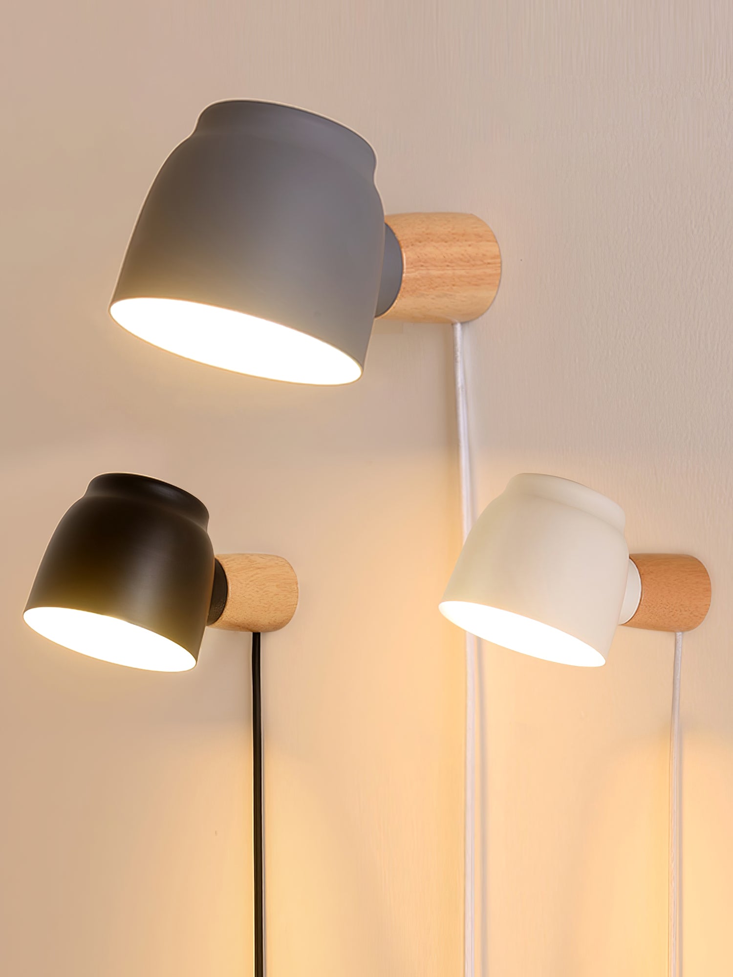Oona Modern LED Wall Lamp - Dimmable Touch Control for Bedroom, Living Room & Hallway - Sleek & Energy-Efficient Home Lighting