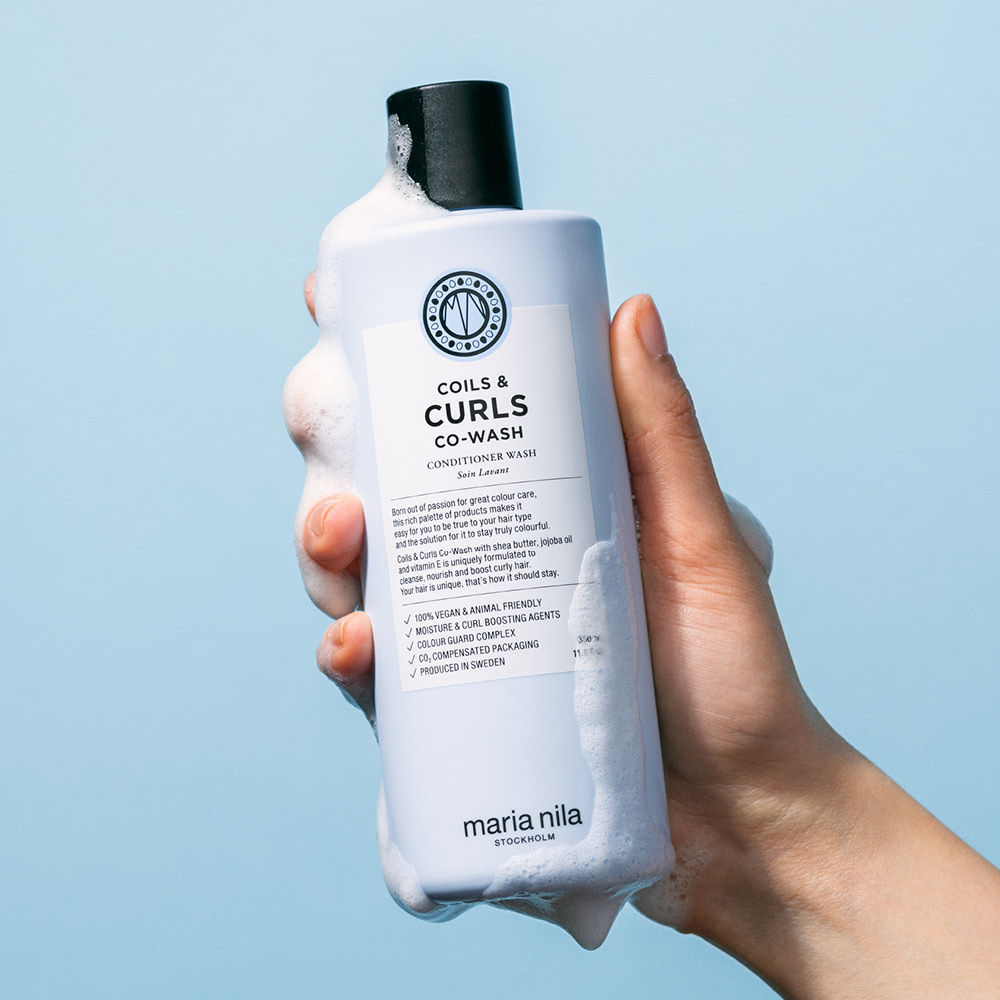 Coils & Curls Co Wash - Sulfate-Free Cleansing Conditioner for Curly & Wavy Hair | Hydrating & Detangling for Natural Hair Care | Perfect for Wash Day & Refresh Routine