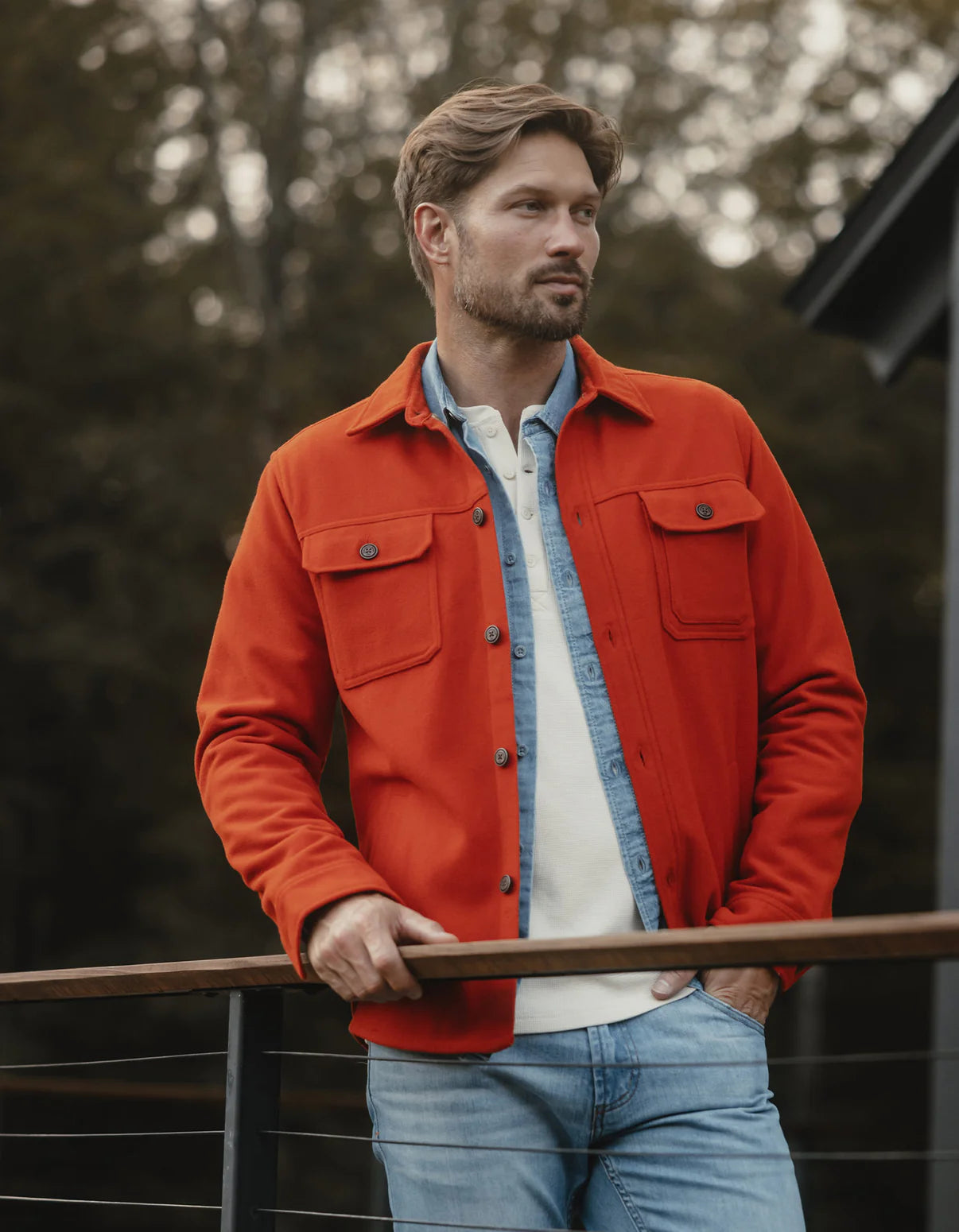 Brightside Flannel Lined Workwear Jacket - Durable Men's Winter Work Coat for Construction & Outdoor Jobs | Warm Lumberjack Style for Cold Weather
