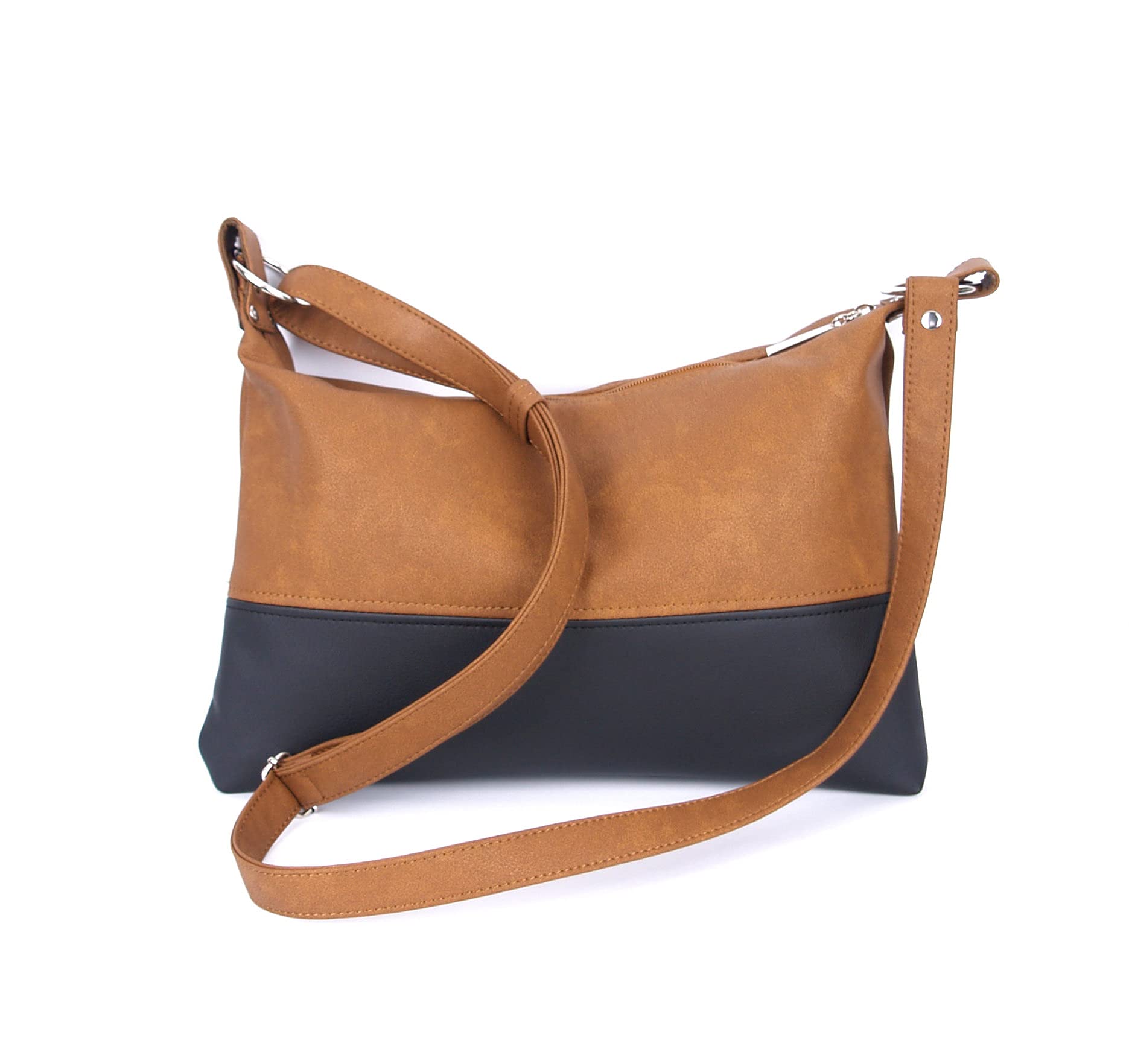 Vegan Leather Crossbody Purse for Women - Stylish & Lightweight Shoulder Bag - Perfect for Work, Travel & Everyday Use