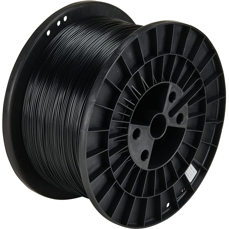 Polymaker 5kg PETG Filament 1.75mm - High Strength Black PolyLite PETG 3D Printing Filament | Large Spool for Cost-Effective Big Projects | Perfect for Functional Prototypes, DIY Crafts & Industrial 3D Printing