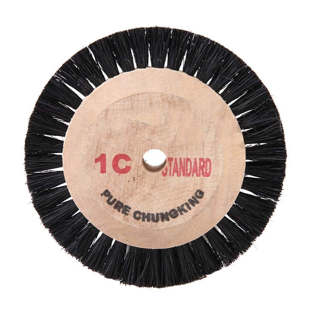Jadpes Jewelry Polishing Brush Set - Buffing Wheel & Hair Brush for Jewelry Cleaning, Polishing, and Restoration - Perfect for Jewelers, DIY Crafts, and Home Jewelry Care
