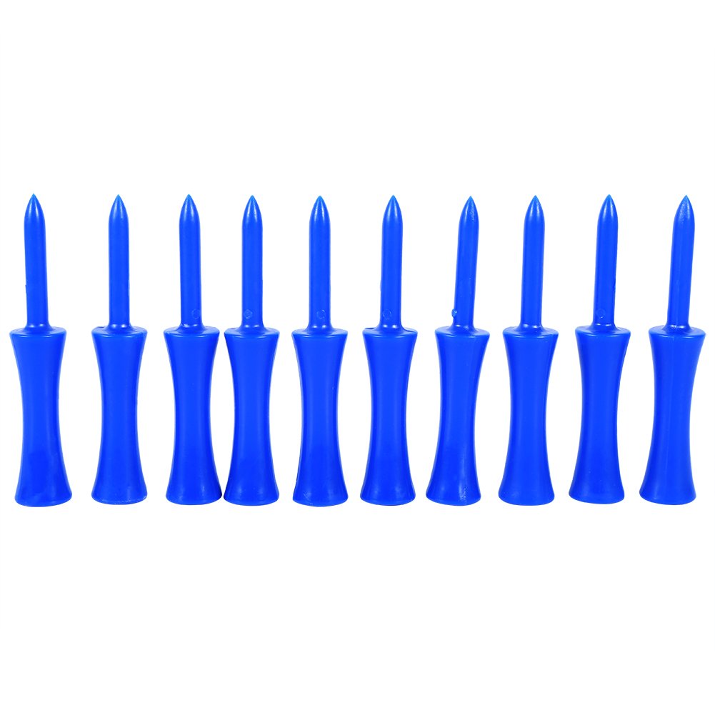 100 Pcs Plastic Step Down Golf Tees - Durable Golf Accessories for Driving Range & Course Practice | Perfect for Beginners & Pro Golfers (Outdoor Sports Equipment)