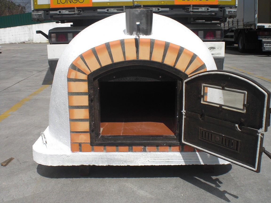 Premium LISBOA Wood Fired Pizza Oven - Best Seller for Outdoor Cooking, Backyard Parties & Authentic Italian Pizza Making