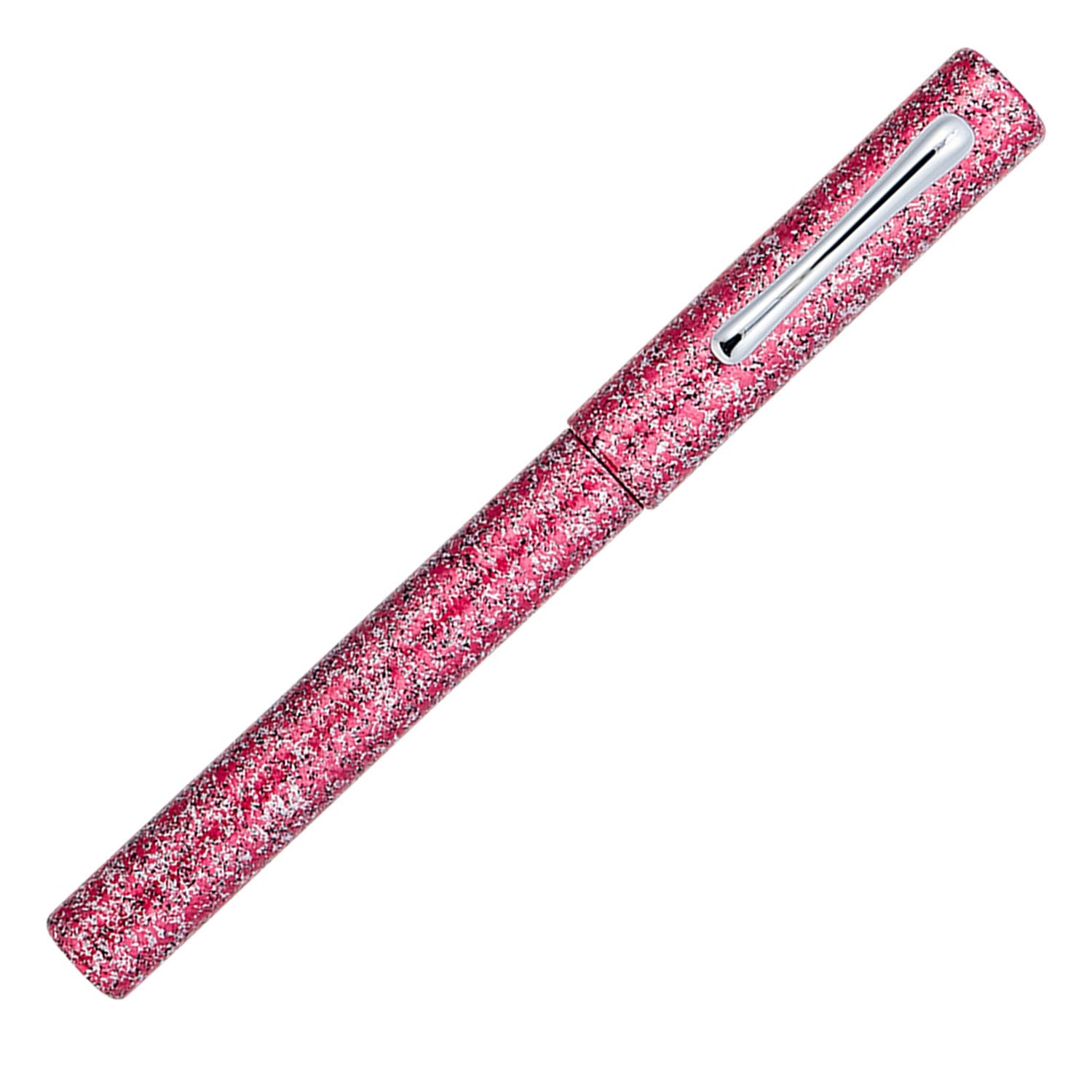 Premium Taccia Granite Stone Fountain Pen - Elegant Red CT Design for Writing Enthusiasts | Perfect for Office, Home, and Gift Giving