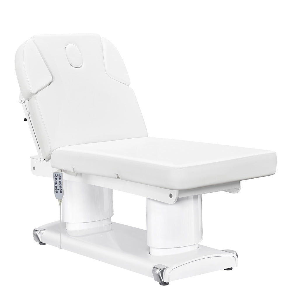 Luxi 4 Motors Professional Electric Massage Table for Spa & Clinic - Adjustable Medical Treatment Bed for Physical Therapy, Facial, and Beauty Services