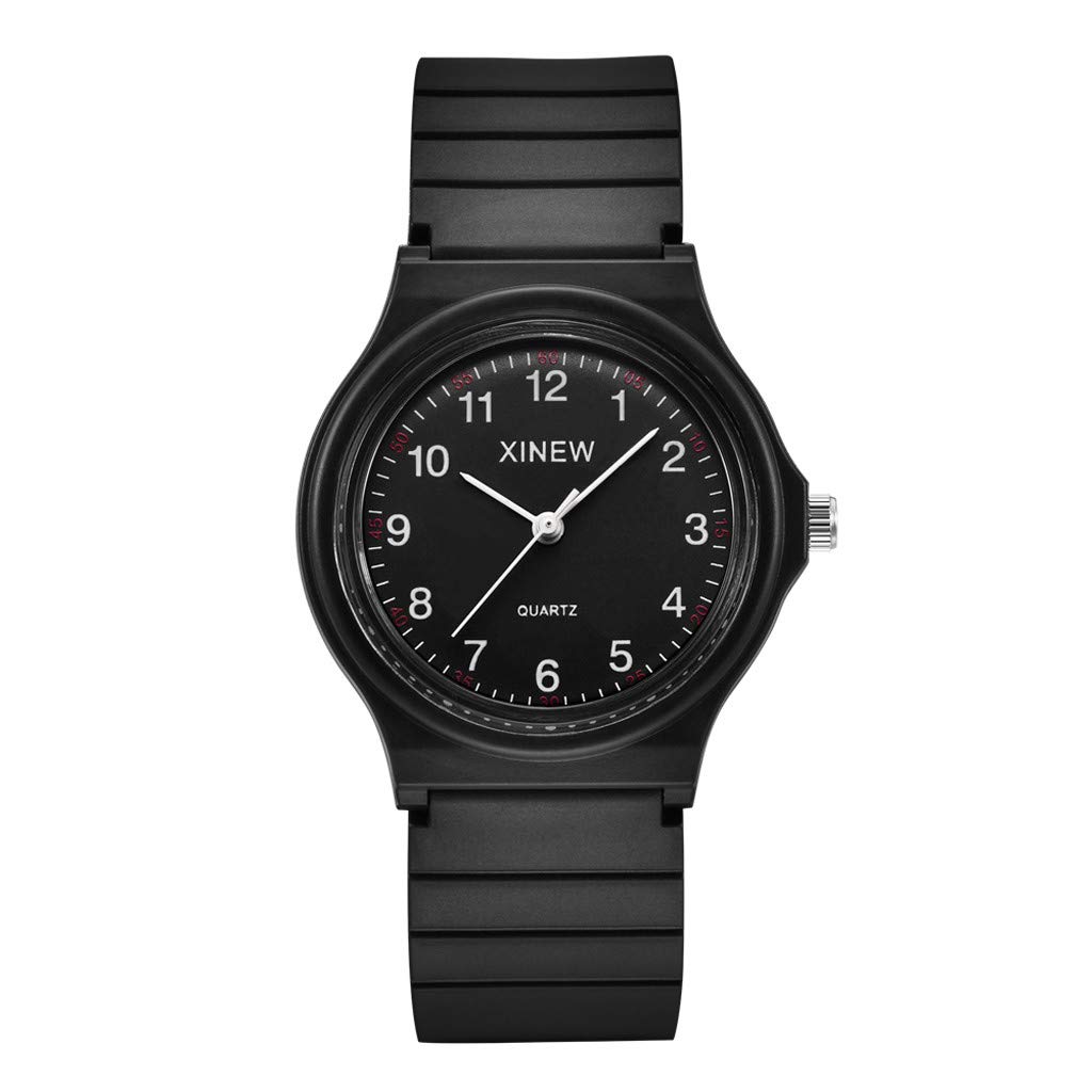 Unisex Ultra-Thin Silicone Sports Watch for Men, Women & Teens - Gym & Daily Wear