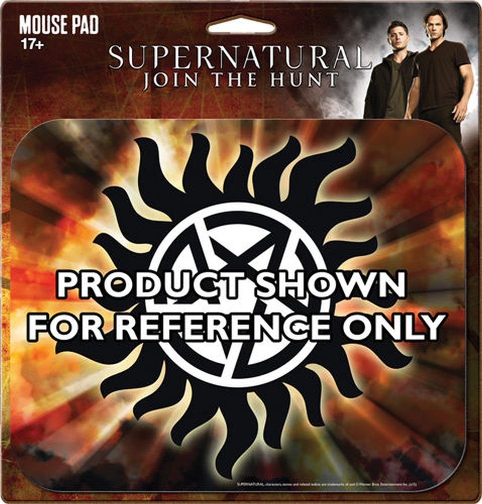 Ata-Boy Supernatural Anti-Possession Gaming Mouse Pad - Perfect for PC, Laptop & Office Work - Inspired by Supernatural TV Show