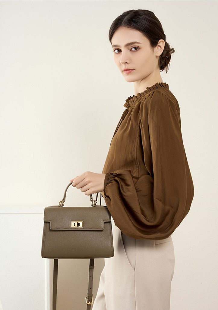 Stylish Versatile Square Handbag for Women - Fashionable Crossbody & Shoulder Bag for Work, Travel & Everyday Use