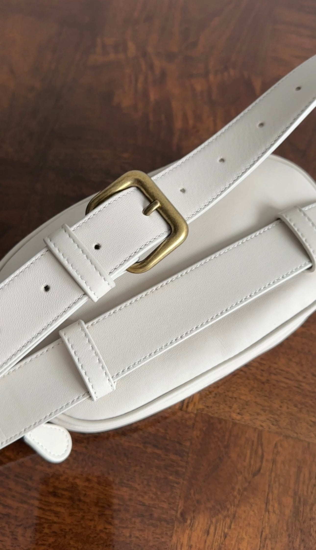 Bottega Veneta Ivory Intrecciato Leather Crossbody Belt Bag for Women | Luxury Designer Waist Pack | Perfect for Travel, Concerts & Everyday Use