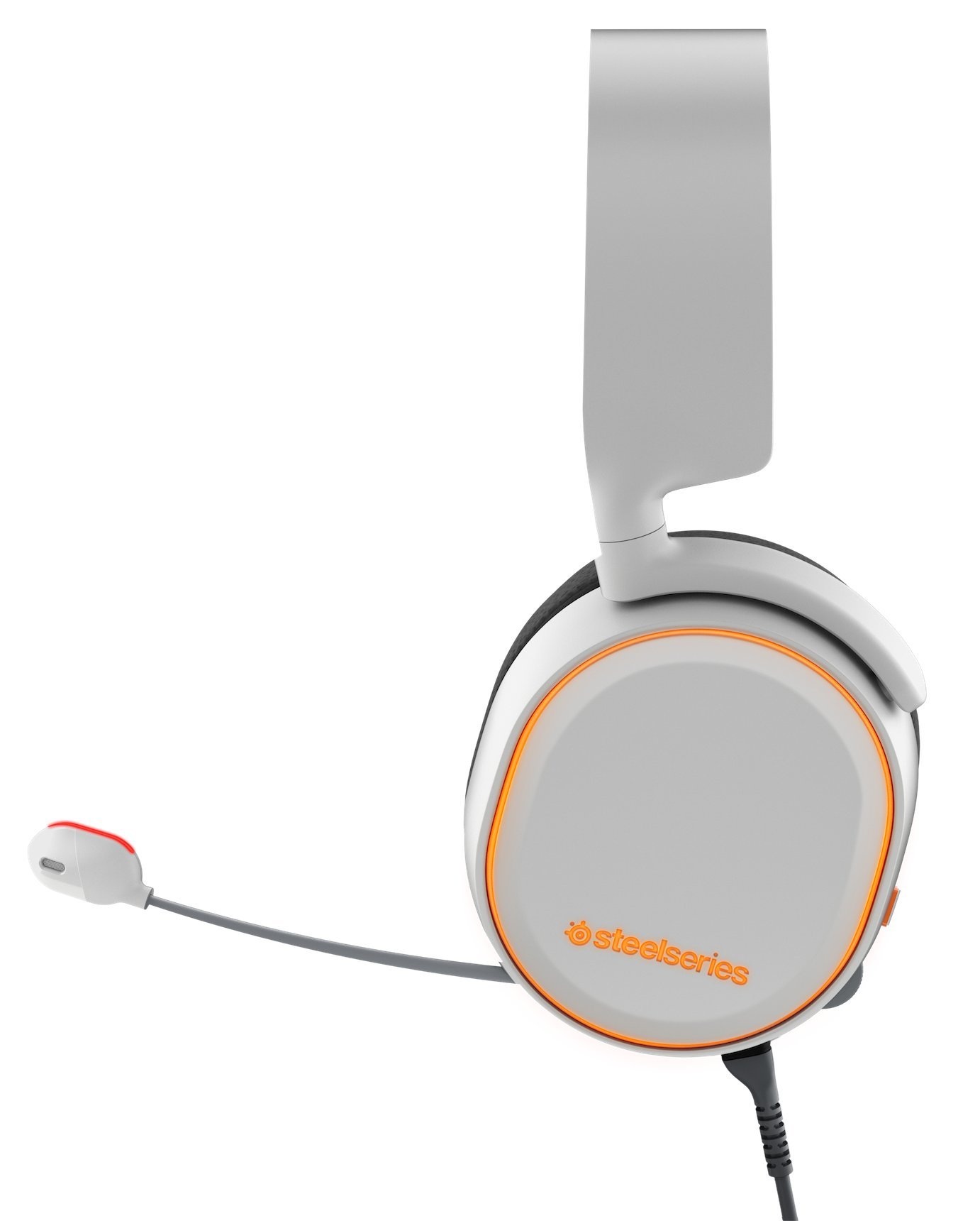 SteelSeries Arctis 5 Legacy Edition Gaming Headset with RGB Lighting & DTS 7.1 Surround Sound - Compatible with PC, Mac, PS4, Mobile & VR - White - Perfect for Competitive Gaming, Streaming & Virtual Reality