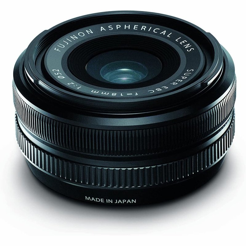 Fujifilm XF 18mm f/2 R Lens - Compact Wide-Angle Prime Lens for Fuji X-Mount Cameras | Perfect for Street Photography, Travel & Everyday Shooting