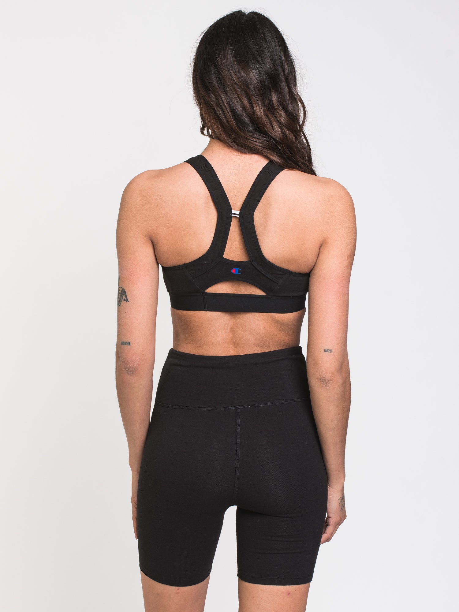 Champion Authentic Graphic Bra - Women's Comfortable Sports Bra for Yoga, Running & Workouts - Clearance Sale