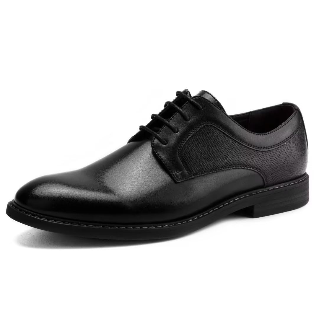 Men's Oxford Dress Shoes - Business Casual & Formal Leather Shoes for Office, Wedding & Special Occasions