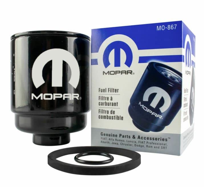 MyParts Replacement Fuel Filter Water Separator & Gasket Kit for 2013-2022 Ram 2500/3500 Pickup Truck 6.7L Cummins Turbo Diesel Engine - Heavy Duty Filtration System for Off-Road & Towing Applications