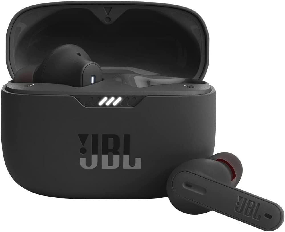 JBL Tune 230NC True Wireless Earbuds with Active Noise Cancelling, Bluetooth 5.0, 40H Playtime - Black (Renewed) - Perfect for Commuting, Workouts & Travel
