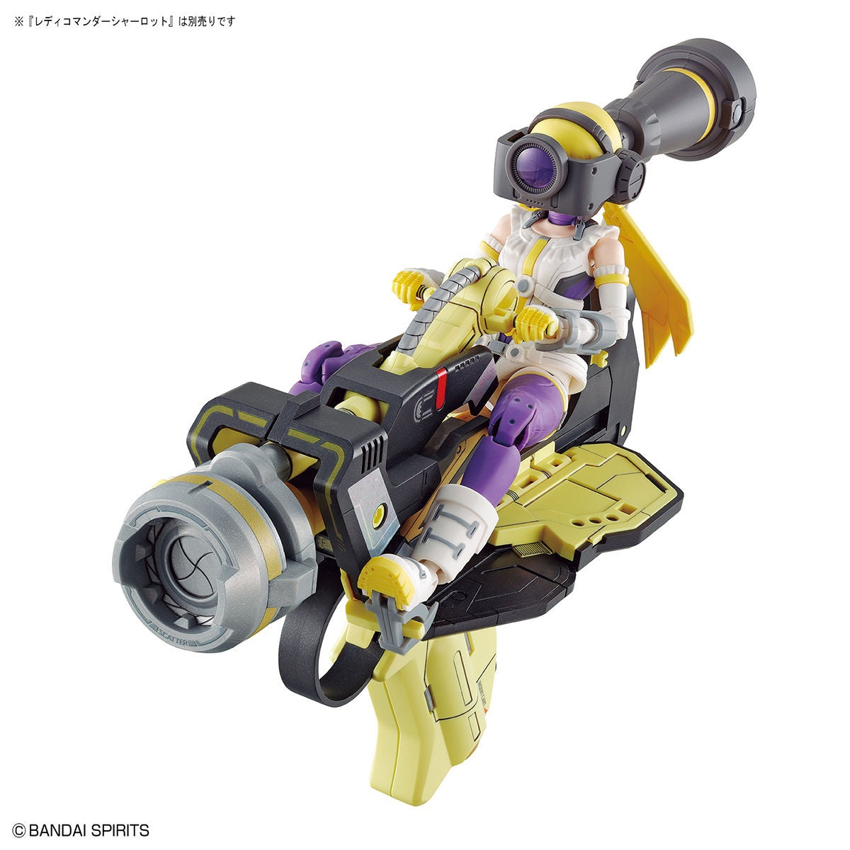 Bandai Girl Gun Lady Attack Girl Gun Ver. Charlie Tango Model Kit - Anime Action Figure for Collectors & Display - Perfect for Cosplay, Anime Enthusiasts & Model Kit Builders
