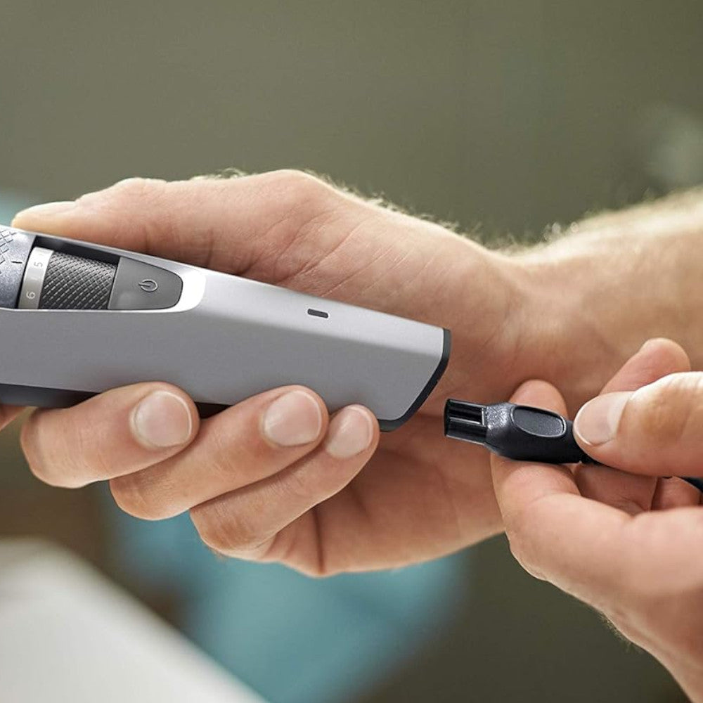 PHILIPS BT3222/14 Series 3000 Beard Trimmer for Men - Professional Cordless Mustache & Facial Hair Grooming Kit - Perfect for Home, Travel & Daily Grooming Routine