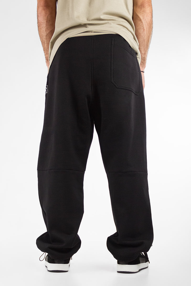 Jogging Ocn H Loose Fleece 601 Black - Comfortable Fleece Joggers for Men, Women | Perfect for Running, Gym, Lounge & Casual Wear