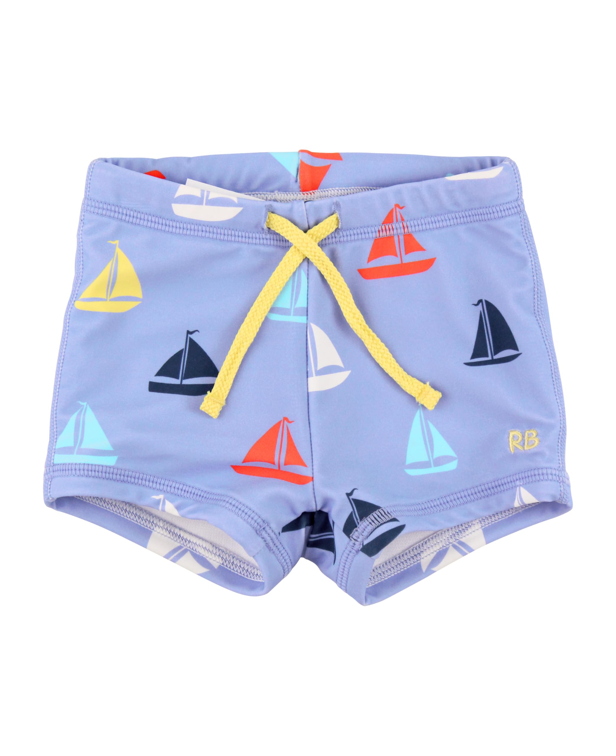 RUGGEDBUTTS Boys' Quick-Dry Swim Shorts - Comfortable UPF 50+ Swim Trunks for Beach, Pool & Water Sports | Durable Boys' Swimwear for Active Kids