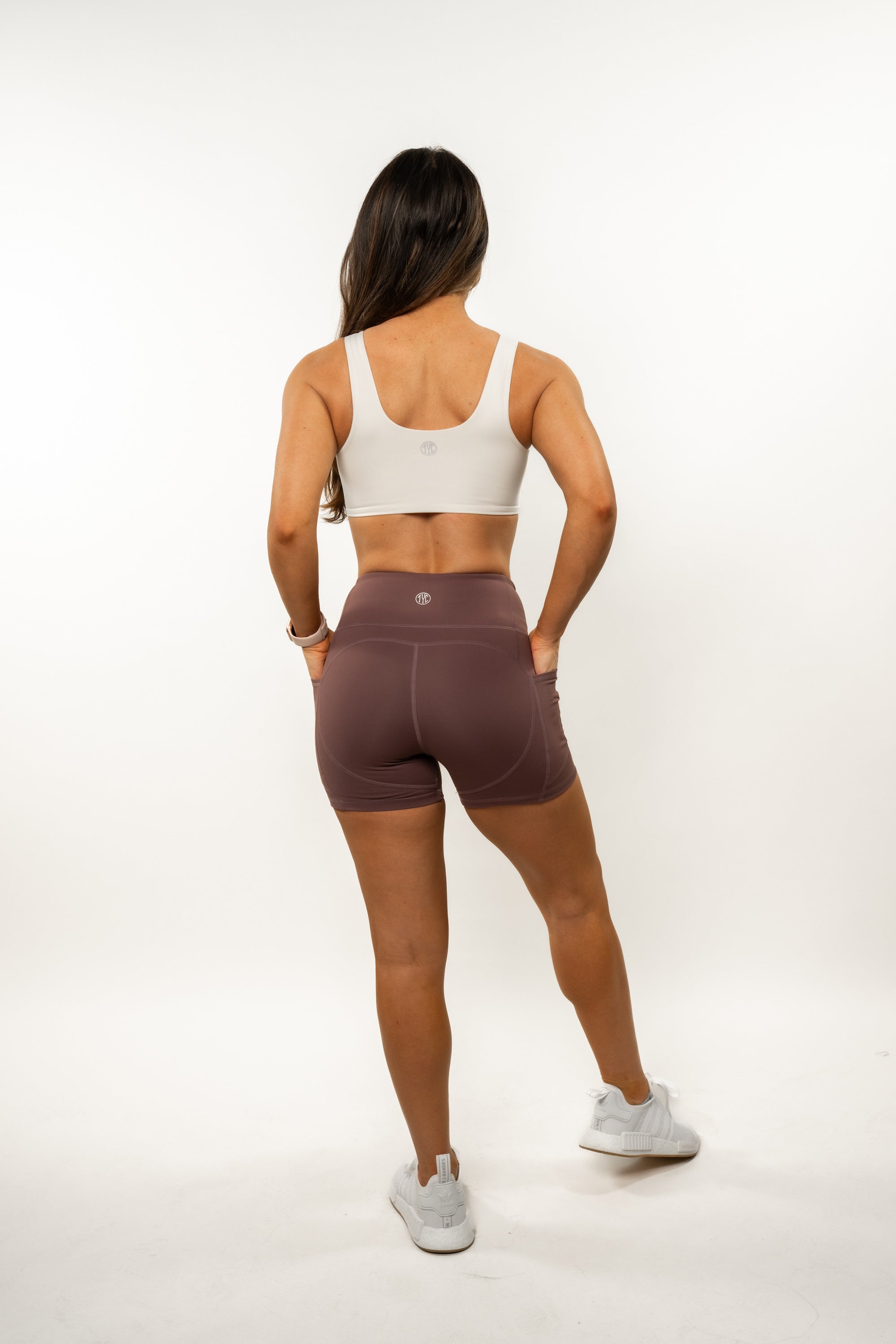 Effortless Heart Booty Shorts for Women - High Waisted Yoga Shorts with Butt Lifting Design - Perfect for Workout, Gym, and Lounge Wear