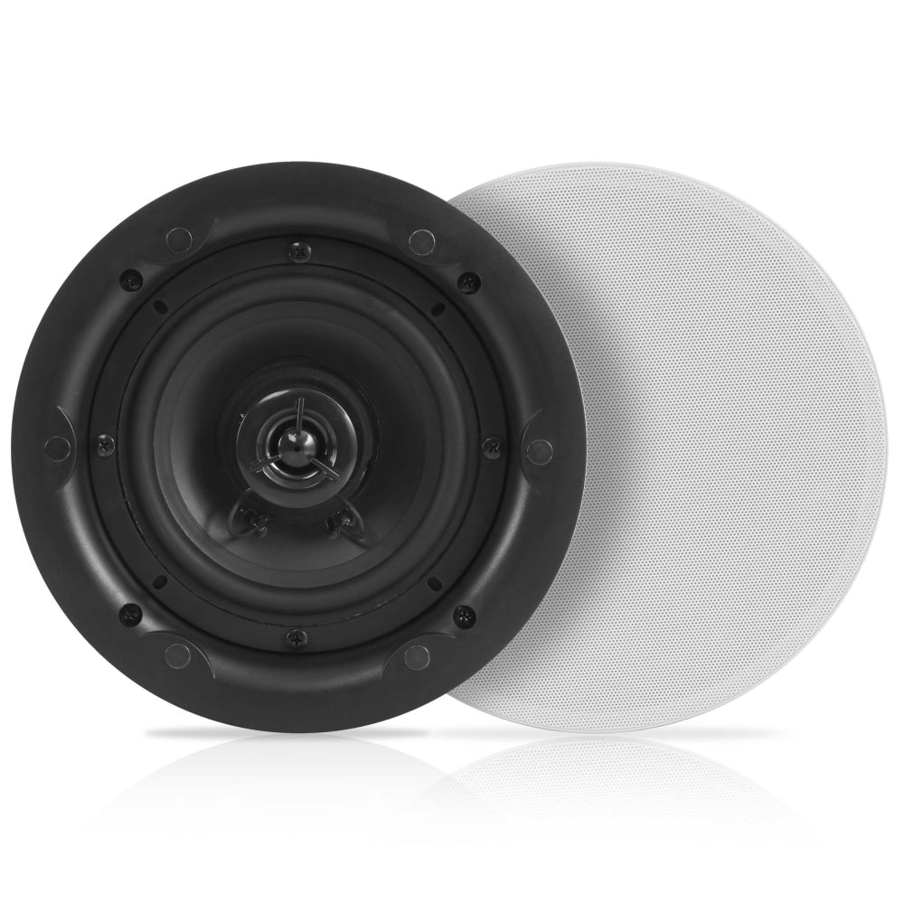 5.25’’ In-Wall/In-Ceiling 2-Way Speakers - High-Quality Home Audio for Living Room, Bedroom & Home Theater Sound System