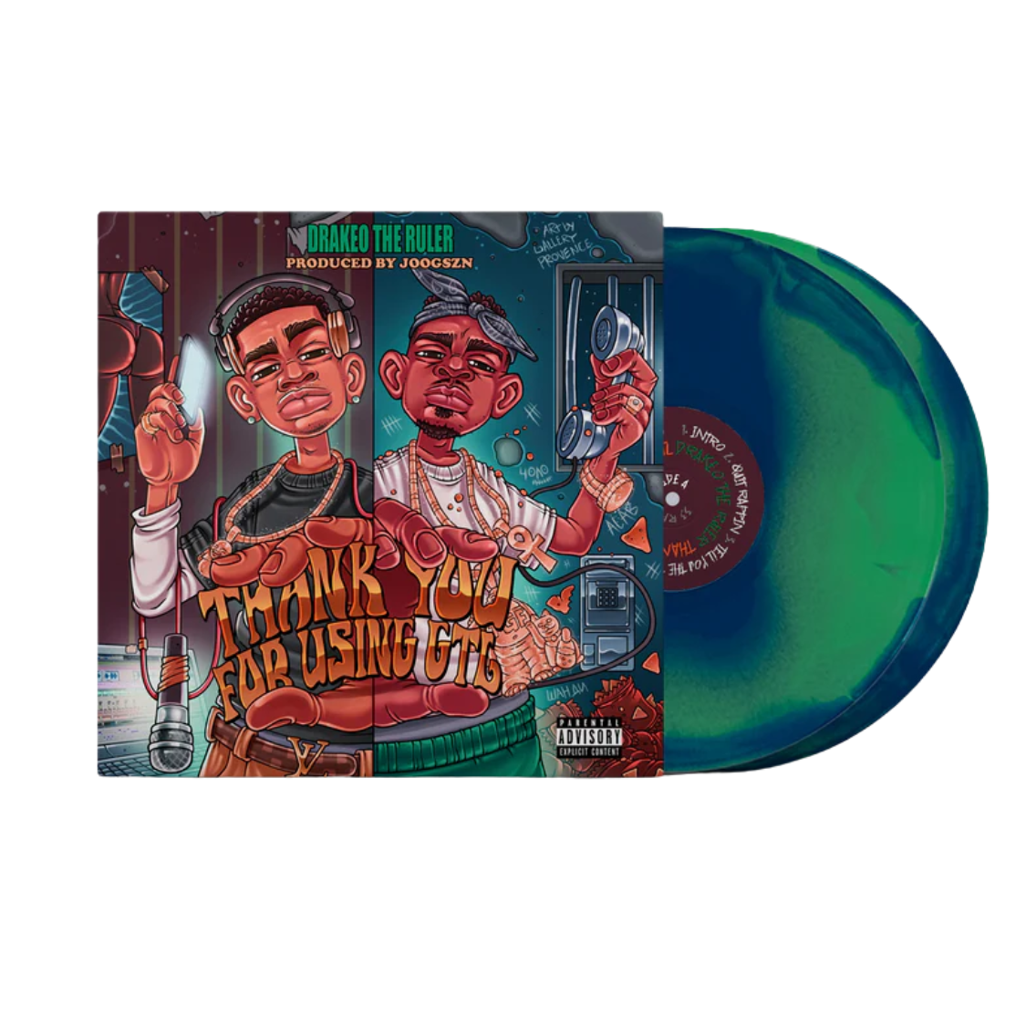 Thank You For Using GTL (5th Anniversary Edition) - Colored 2xLP Vinyl Record | Perfect for Music Collectors & Anniversary Gifts