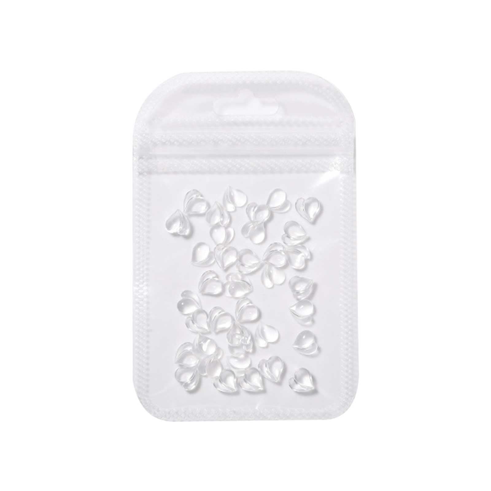 3D Cute Love Butterfly Nail Charms - Color Changing Gummy Nail Decorations with Resin Bow - DIY Nail Accessories for French Tip Nail Art - Perfect for Manicures, Nail Parties & Gift Giving (One Size)