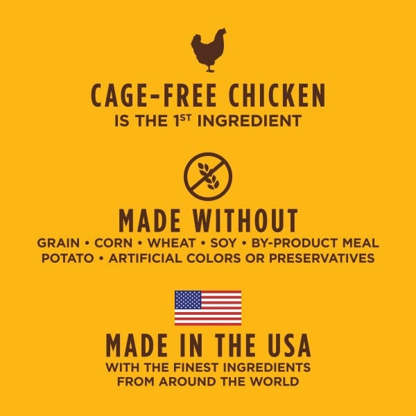 Instinct Original Grain-Free Dry Cat Food with Real Chicken - High Protein Natural Kibble for Indoor & Outdoor Cats - Perfect for Daily Meals & Healthy Digestion