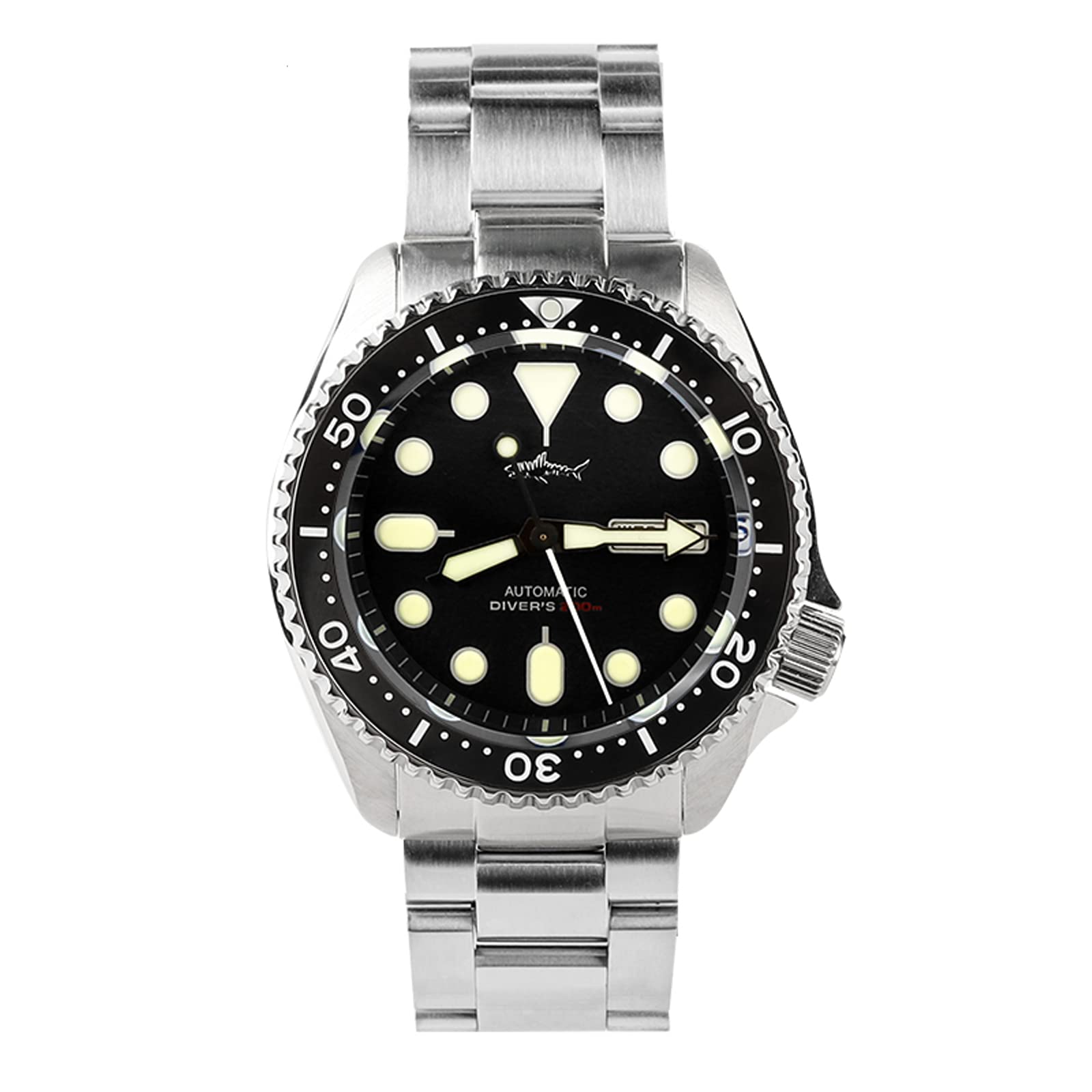 Tactical Frog Heimdallr SKX007 Men's Automatic Diving Watch - NH36A Movement, Sapphire Crystal, 200M Water Resistant, C3 Luminous, 42mm Dial - Perfect for Scuba Diving, Outdoor Adventures & Everyday Wear