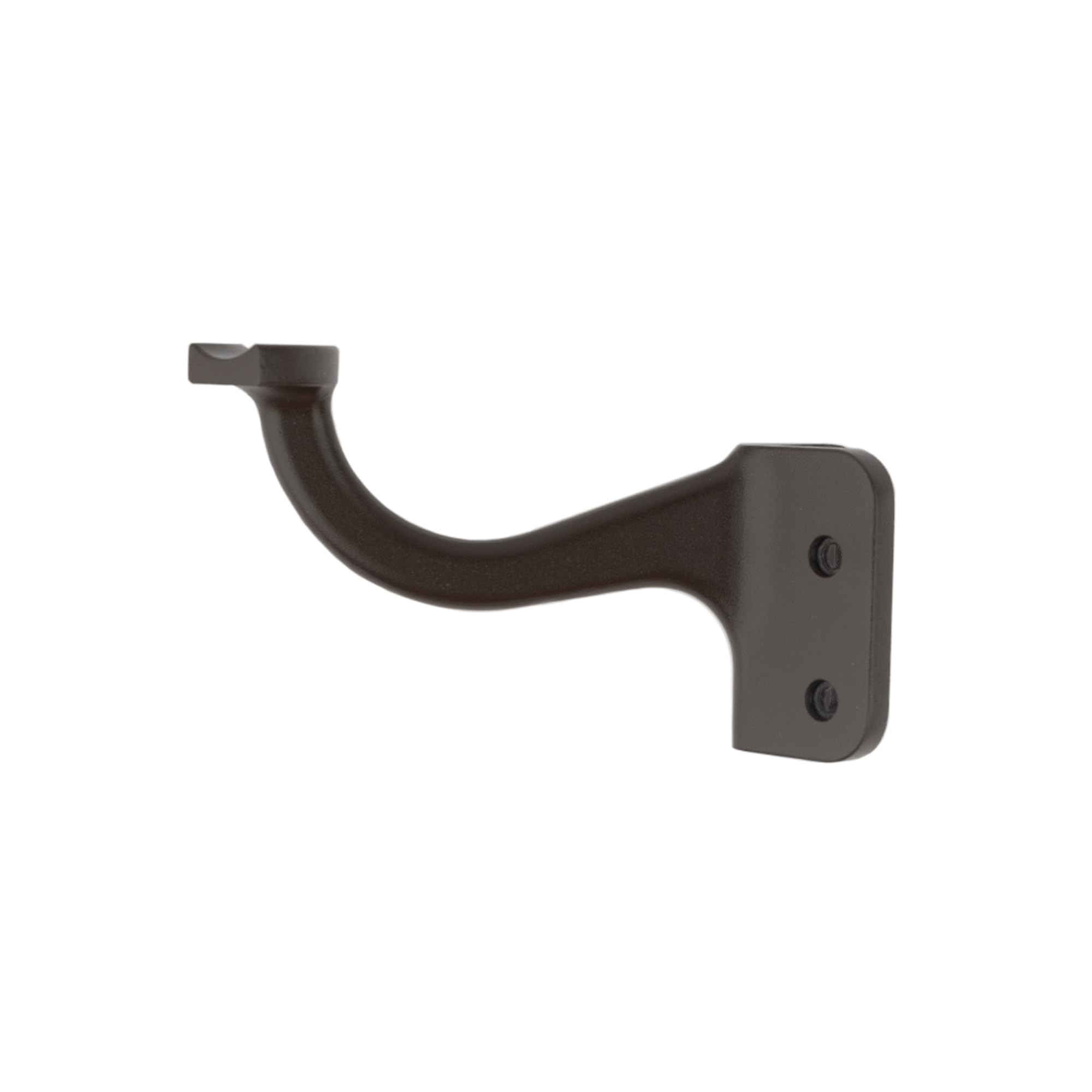Deckorators Weathered Brown Aluminum Inside Corner Bracket with Screws & Beauty Rings - Heavy Duty Deck & Fence Support for Outdoor Construction Projects