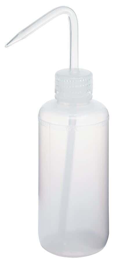 PL-W500-PE Narrow-Mouth LDPE/PP Wash Bottles, 500 mL (16 oz) - Pack of 12 | Lab Cleaning, Chemical Dispensing & Science Experiments | Durable Squeeze Bottles for Laboratories, Schools & DIY Projects