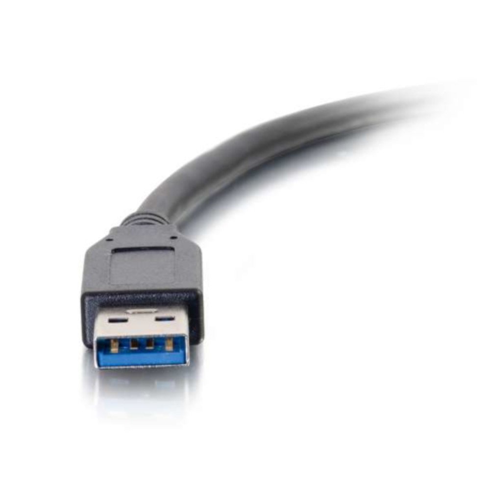 C2G 3.0 USB-C to USB-A 6ft High-Speed Data Sync & Charging Cable - Black (28832) - Perfect for Laptop, Smartphone & Tablet Connectivity
