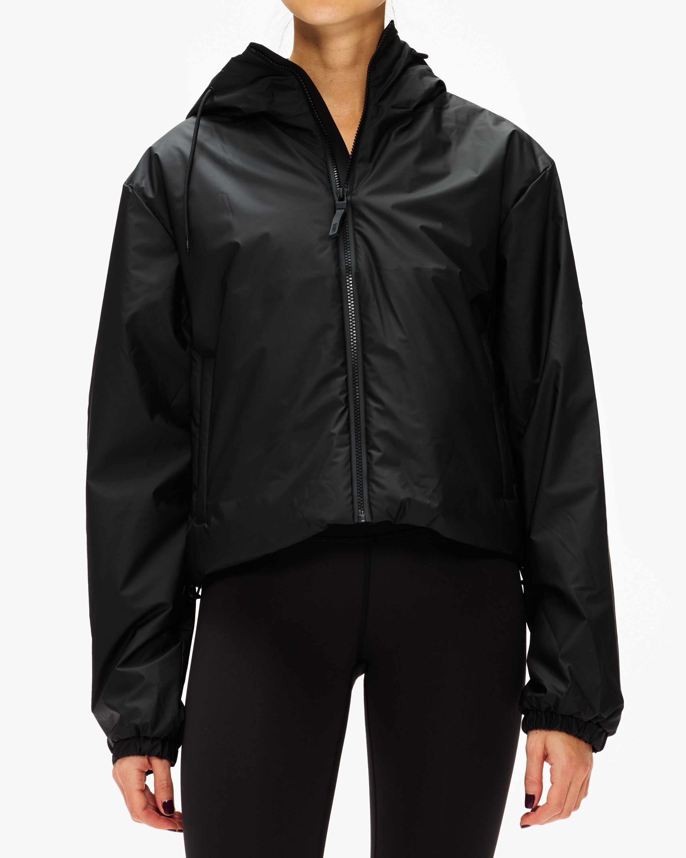 Rains Lohja Short Jacket W3T1 - Waterproof Lightweight Windbreaker for Men & Women - Perfect for Urban Commuting, Travel & Outdoor Adventures