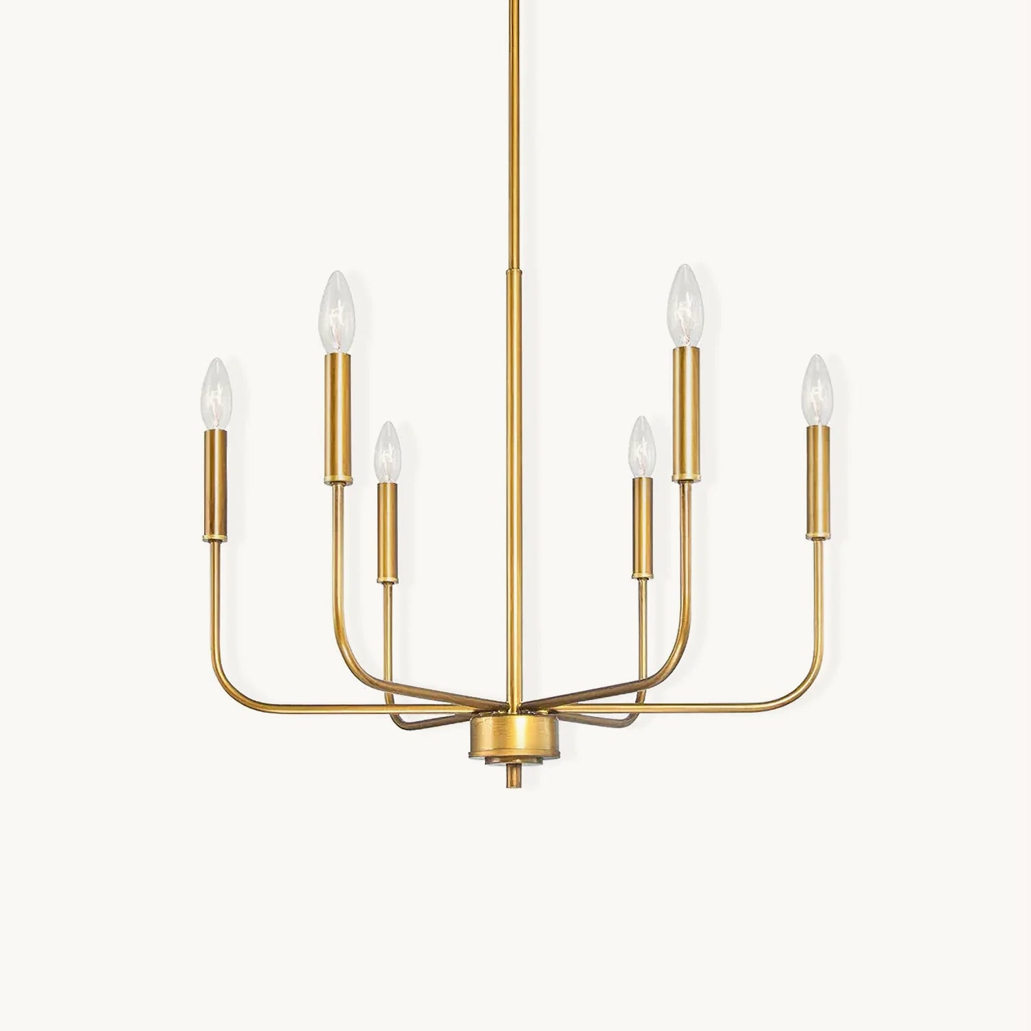 Dimmable Classic Crystal Chandelier - Elegant Ceiling Light Fixture for Dining Room, Living Room & Bedroom | Perfect for Home Decor & Wedding Events