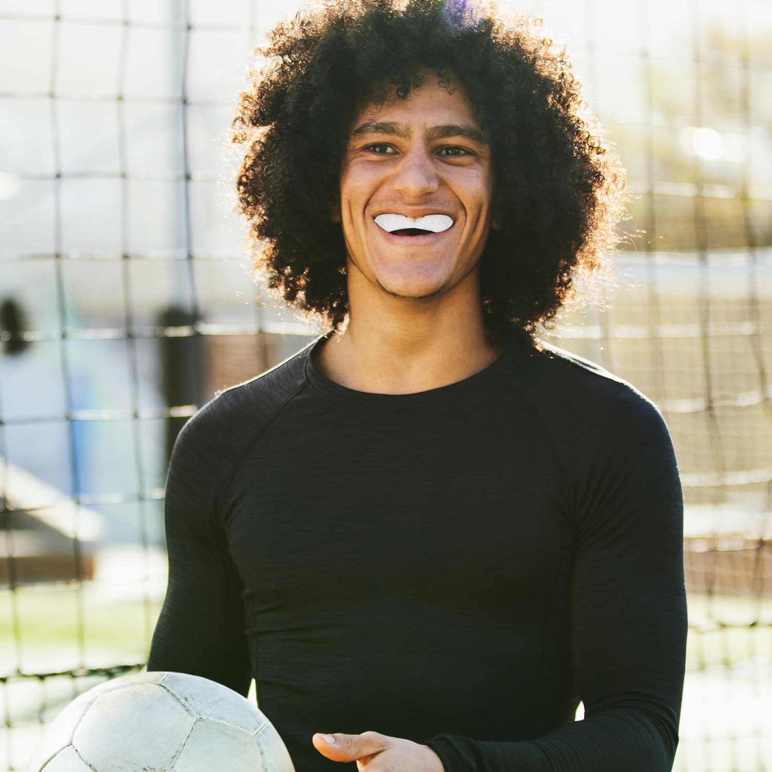 YOFOBU 30 Pack White Sports Mouth Guards - Bulk Silicone Athletic Mouthguard for Youth & Adults - Teeth Protection for Football, Basketball, Hockey, Rugby, Boxing, Wrestling, Karate, Lacrosse - Perfect for Training, Matches & Contact Sports
