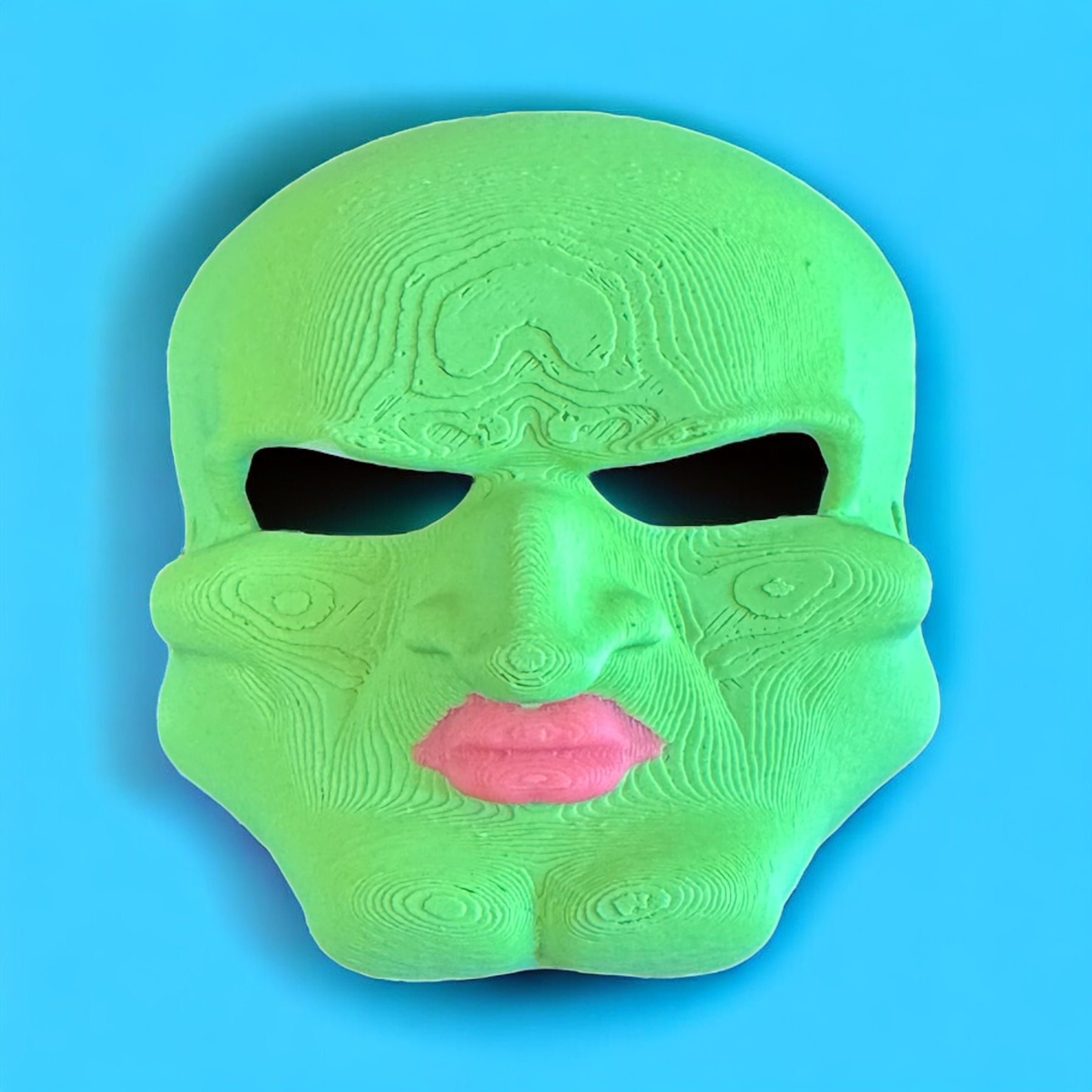 Scary Monster Mask for Halloween Costume - Realistic Latex Horror Mask for Cosplay, Parties & Haunted House Decor