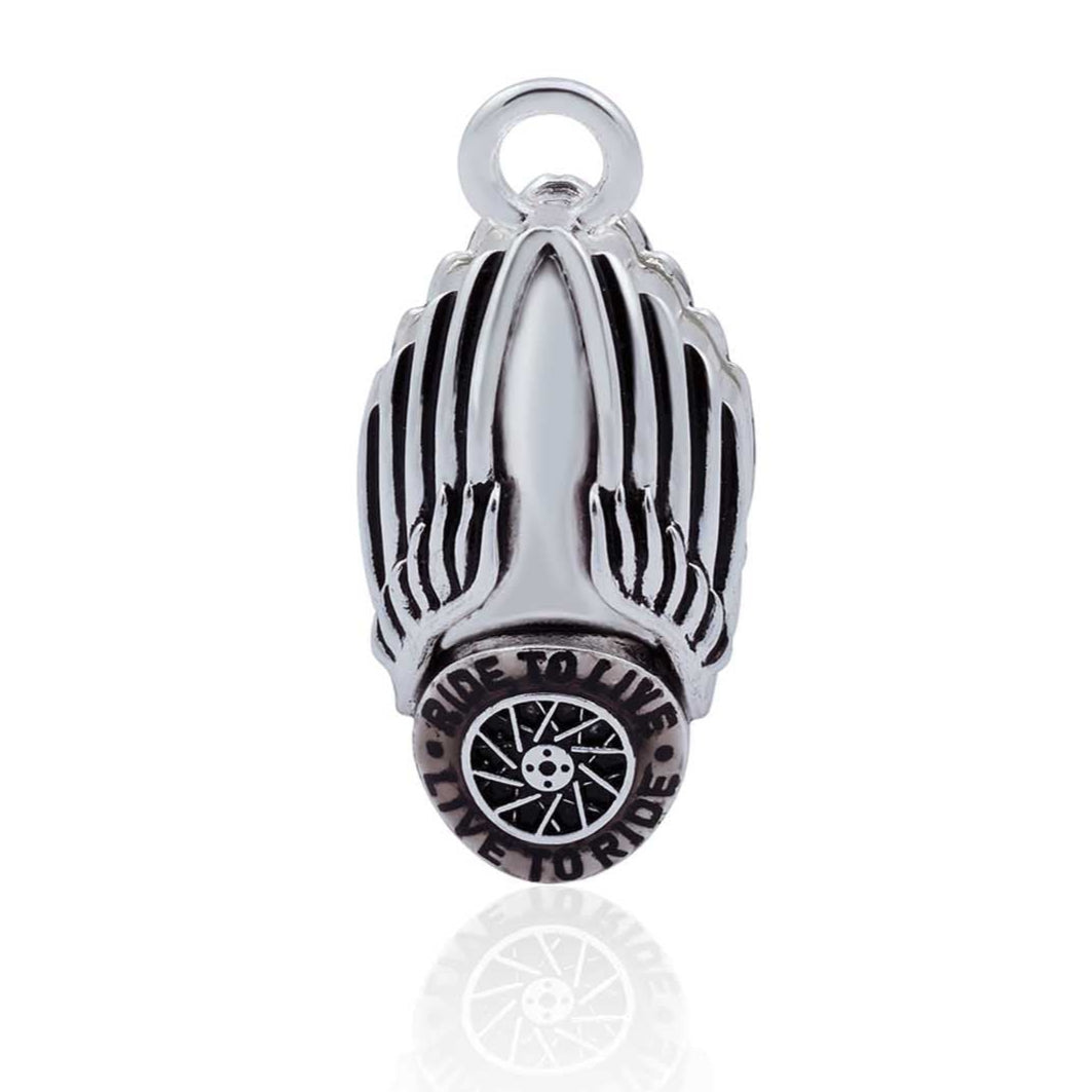 Wheel & Wings Road Bike Bell - Loud & Durable Bicycle Bell for Commuters & Cyclists - Perfect for Urban Riding, Mountain Biking & Safety Alerts