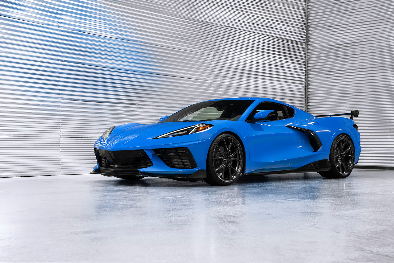2021 Corvette C8 VPX 101 Brushed Black Air Intake System - High Performance Cold Air Intake Kit for Racing & Street Driving
