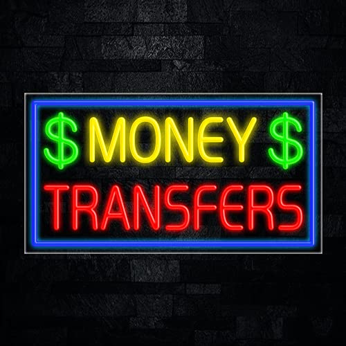 Money Transfers LED Neon Sign - 33