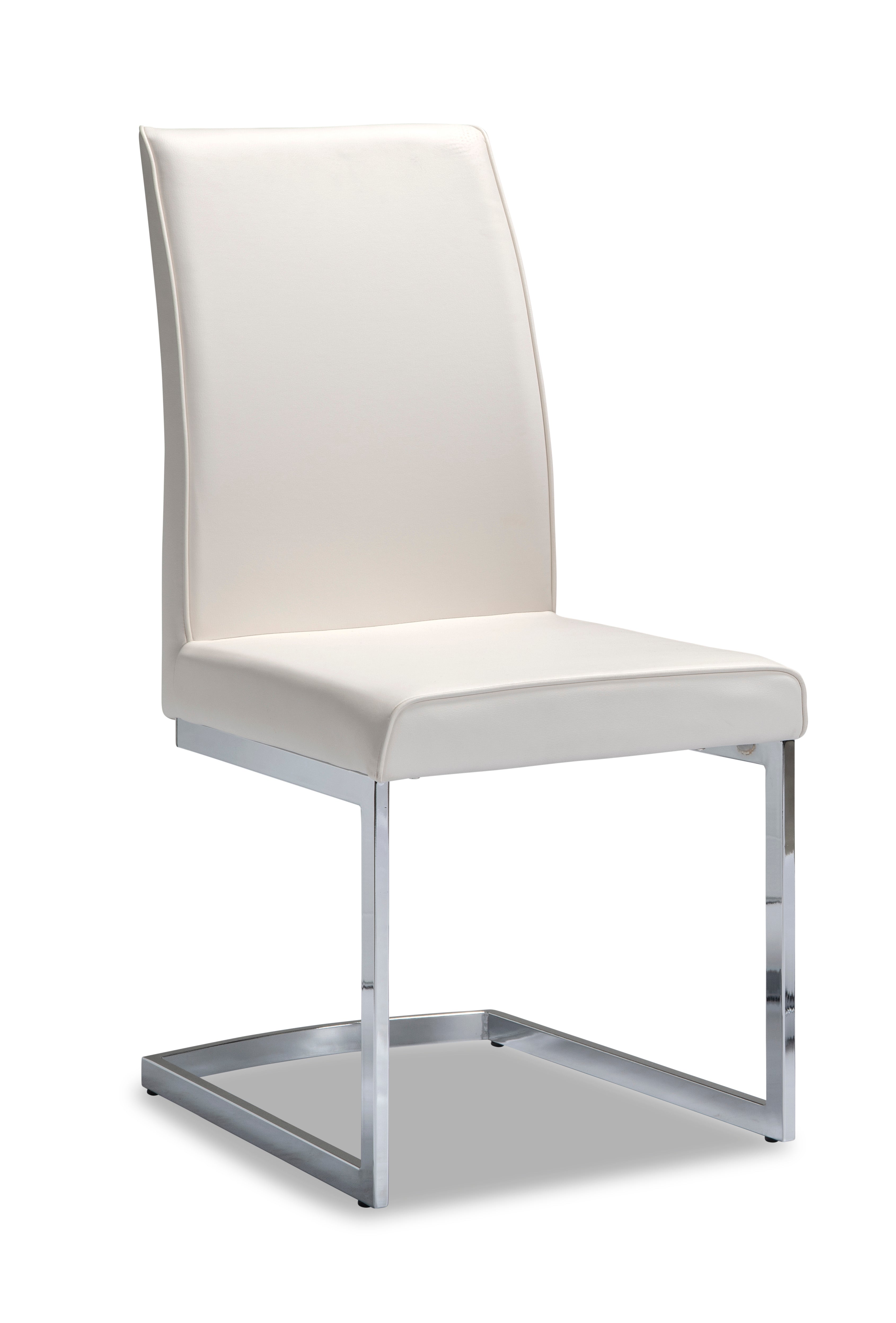 Atlas Side Chair - Modern White Dining Chair for Kitchen, Office & Living Room - Comfortable & Stylish Home Furniture