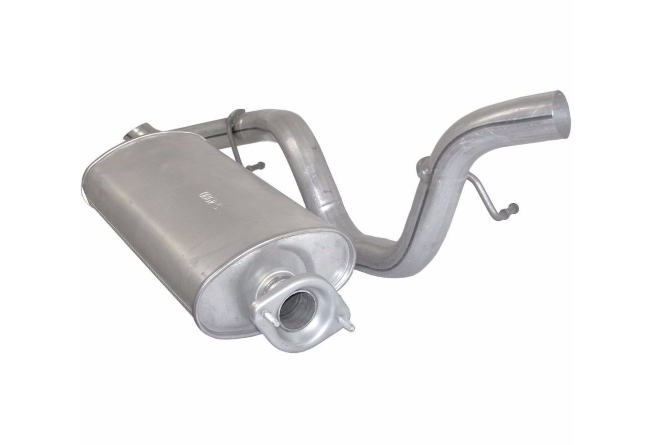 Crown Automotive 52101052AE Muffler and Tailpipe Assembly - Replacement Exhaust System for Jeep, Dodge, Chrysler | Perfect for Off-Roading & Daily Commuting