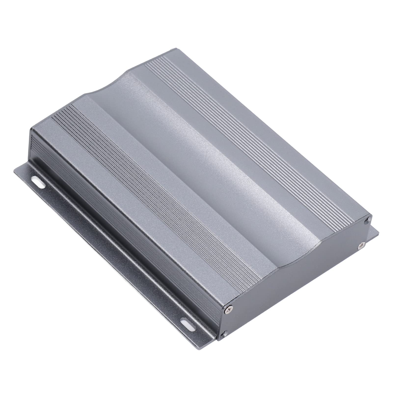 Aluminum Alloy Electrical Enclosure Box with Heat Dissipation for Circuit Board, GPS, Decoder & Power Amplifier - Durable Metal Case with Screws for Electronics Protection & DIY Projects