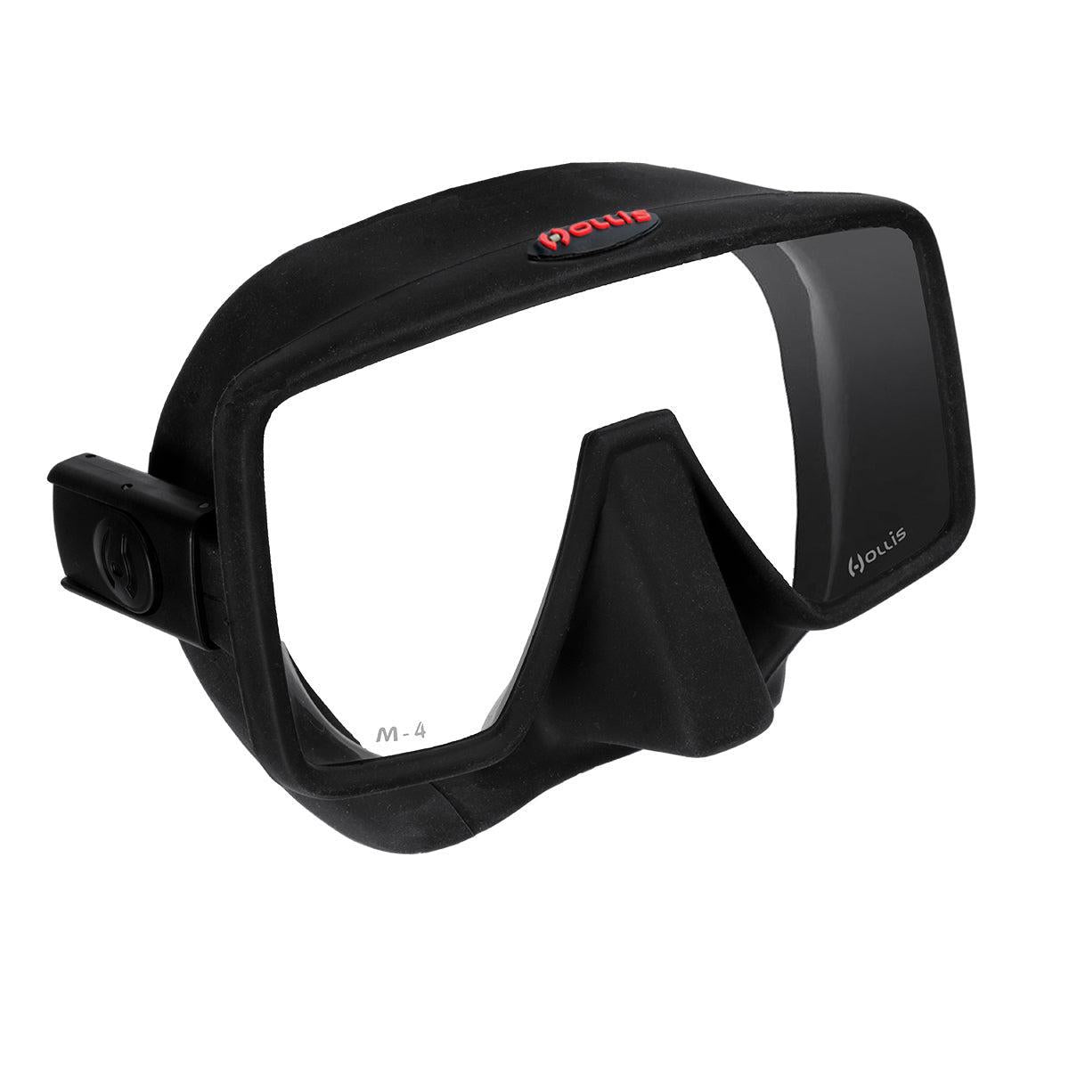 Hollis M4 Frameless Low Volume Scuba Diving Mask - Premium Snorkeling & Freediving Gear for Clear Underwater Vision | Perfect for Ocean Adventures, Pool Training & Marine Exploration
