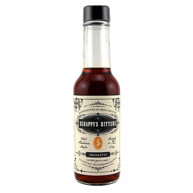 Scrappy's Aromatic Bitters – Premium Cocktail Bitters for Old Fashioned, Manhattan & Craft Cocktails – Perfect for Home Bars & Mixology Enthusiasts
